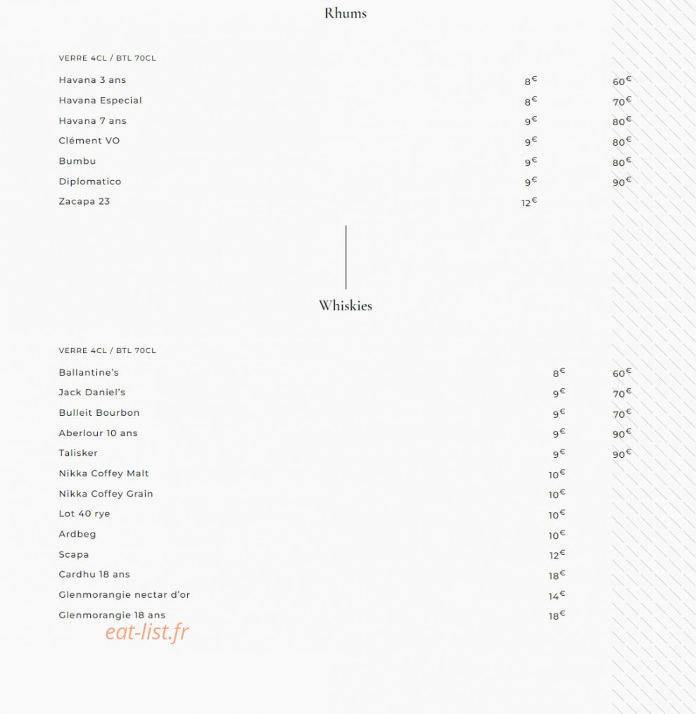 Euro Café — carte page 7