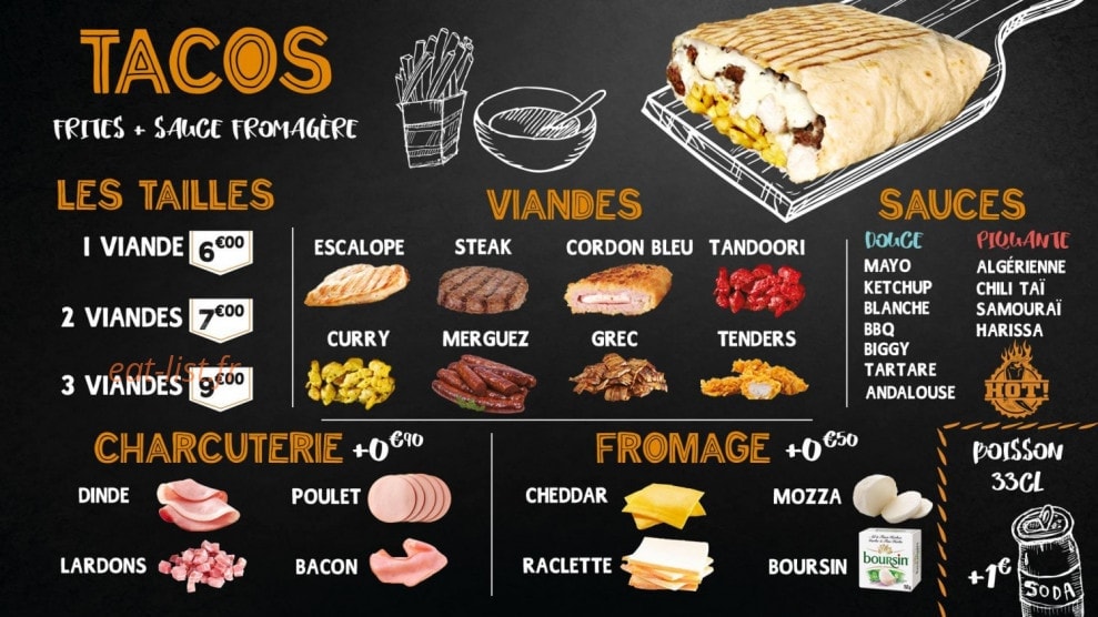 French Chicken Home — carte page 2