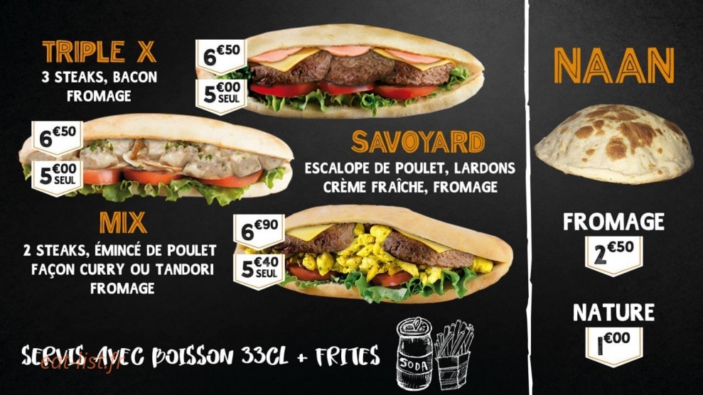 French Chicken Home — carte page 5