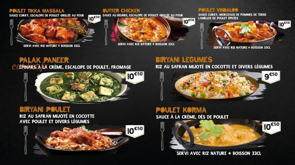 French Chicken Home — carte page 6