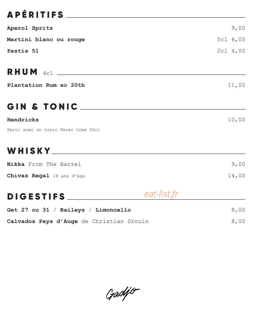 Gadjo — carte page 13