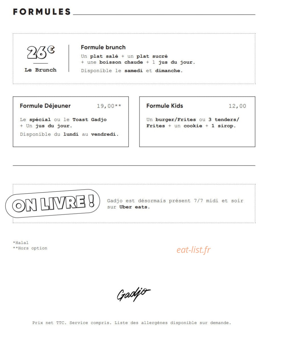 Gadjo — carte page 4