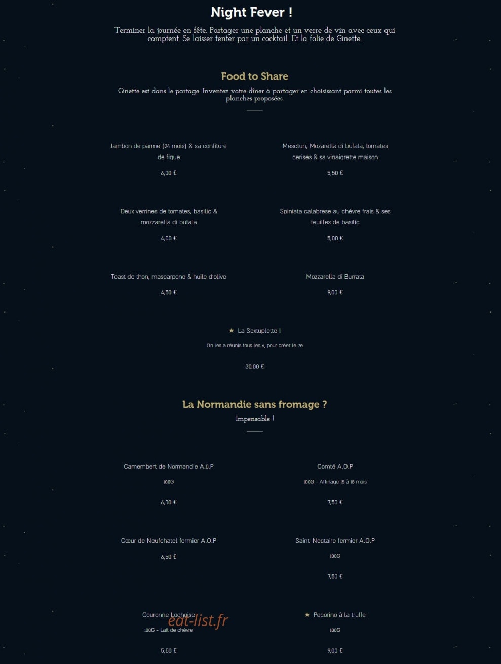 Ginette — carte page 4
