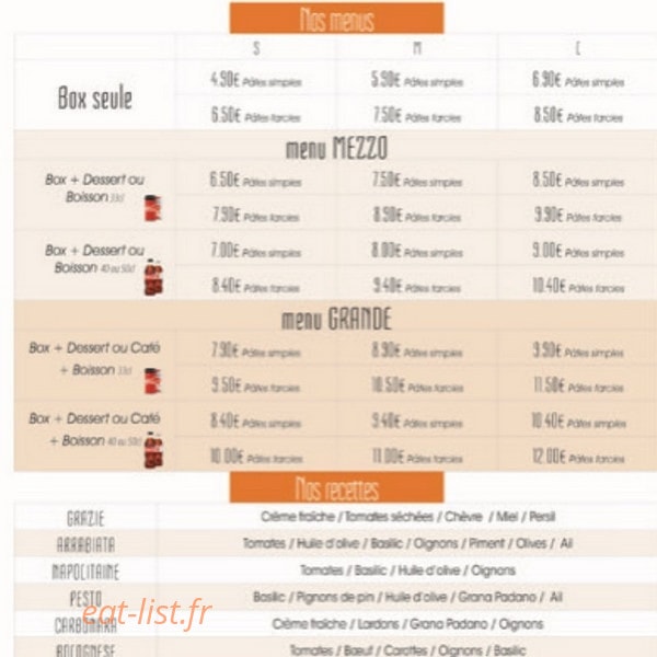 Grazie — carte page 1