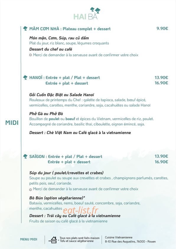 Hai Bà — carte page 3