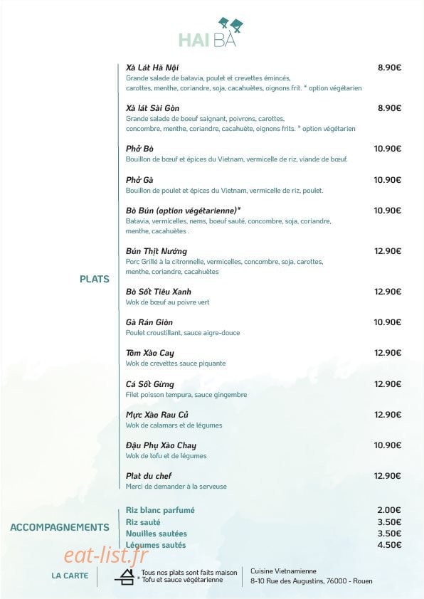 Hai Bà — carte page 4