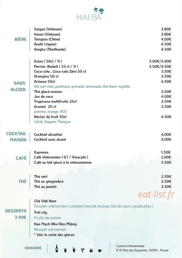 Hai Bà — carte page 6