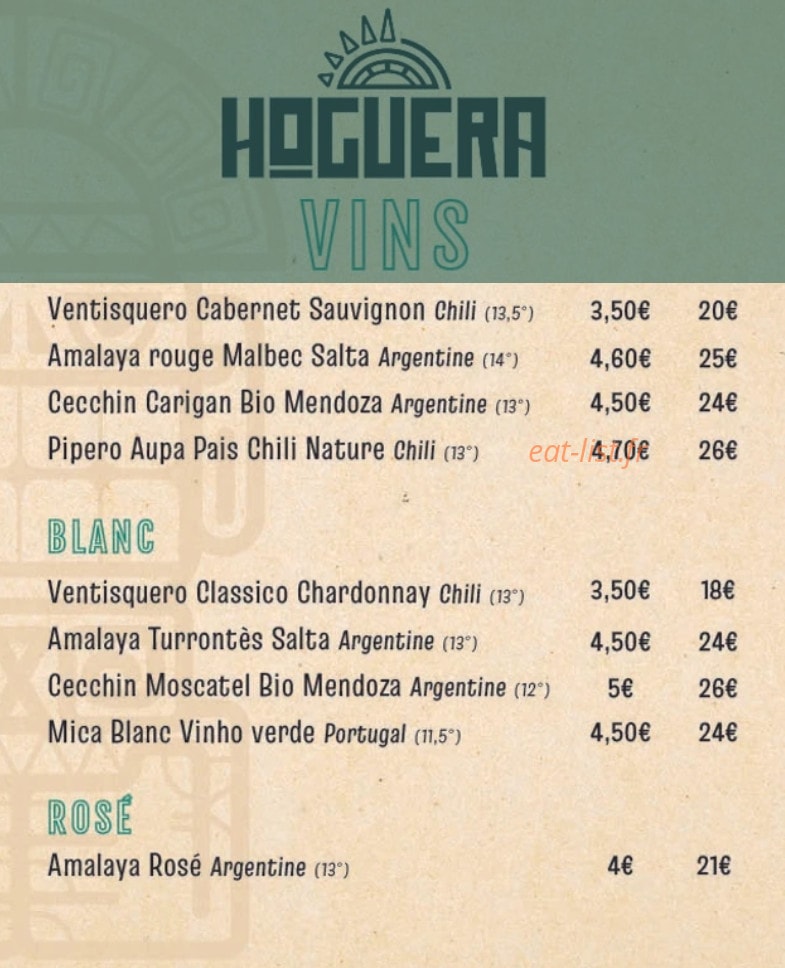 Hoguera — carte page 5