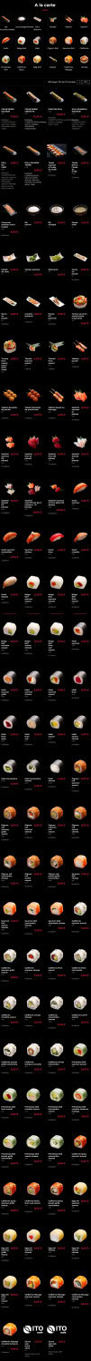 Ito Kaiten Sushi — carte page 3