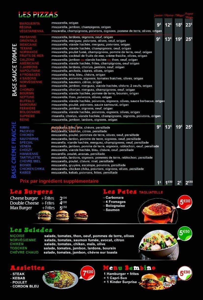 L'arrêt Pizza — carte page 2