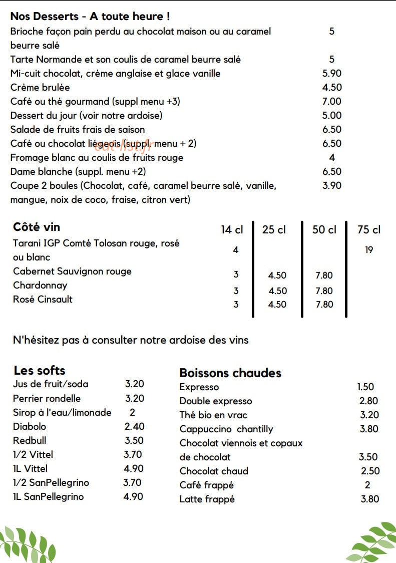 L'Arrivée — carte page 3