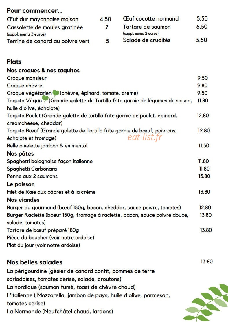 L'Arrivée — carte page 2