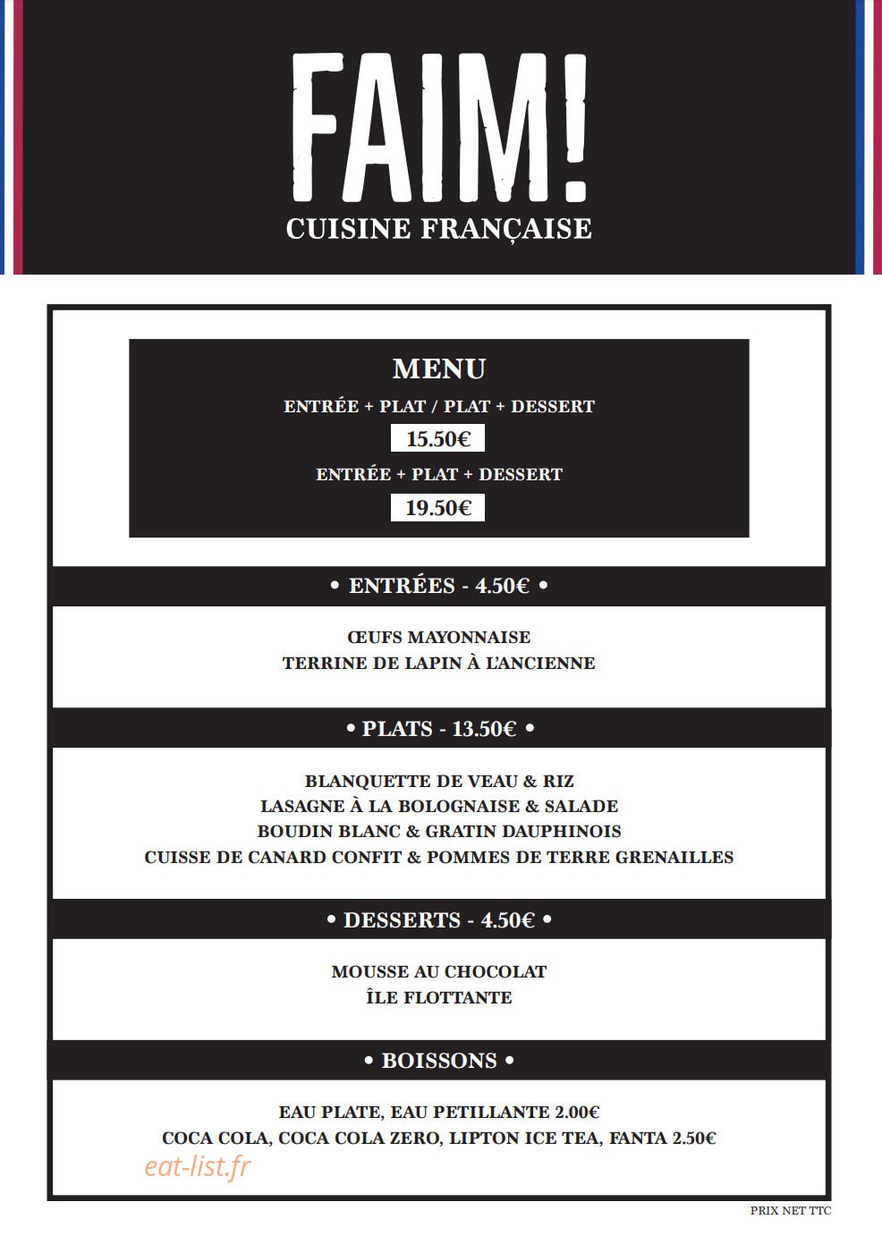 L'Entrepôt Food Hall — carte page 6
