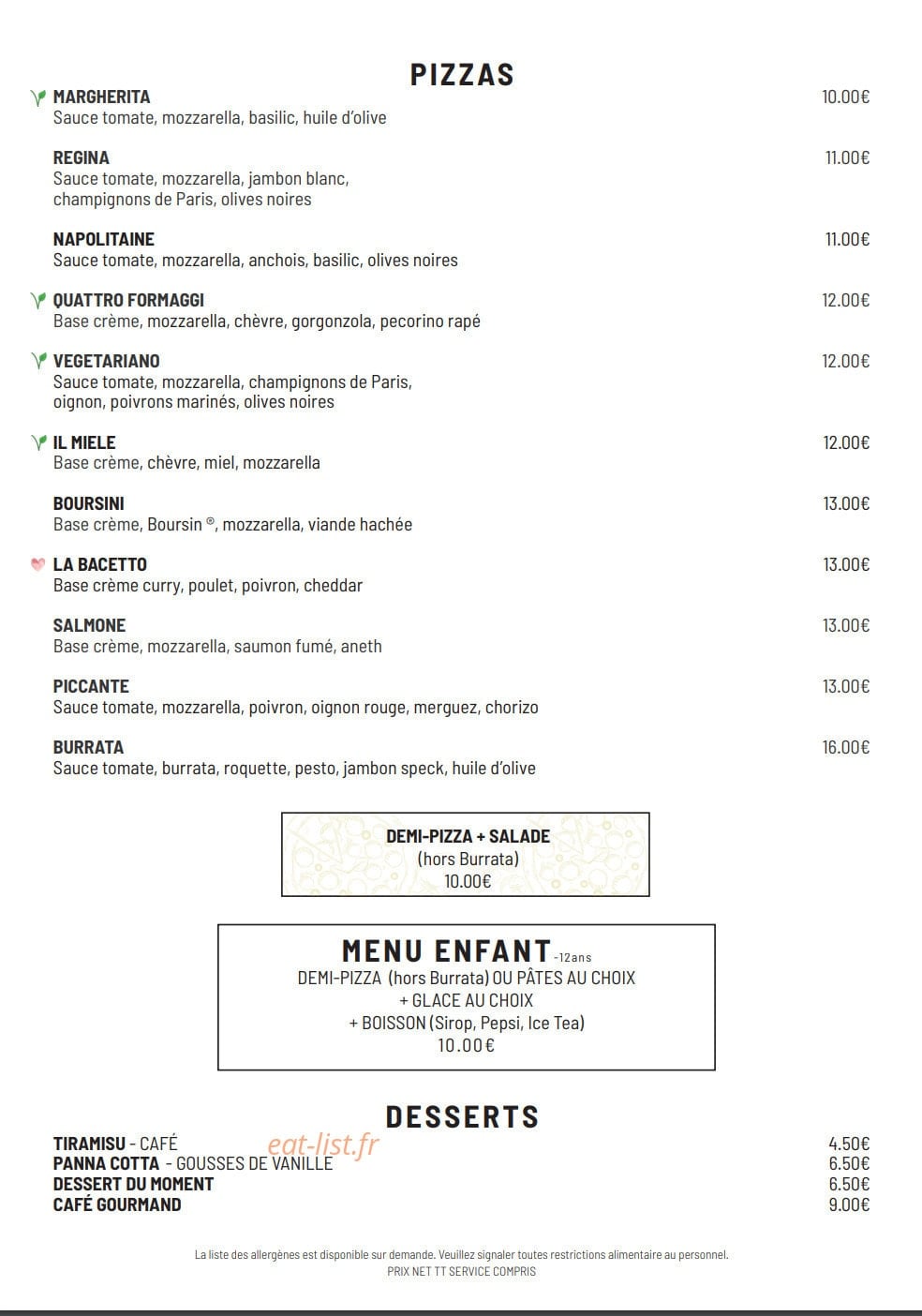 L'Entrepôt Food Hall — carte page 4