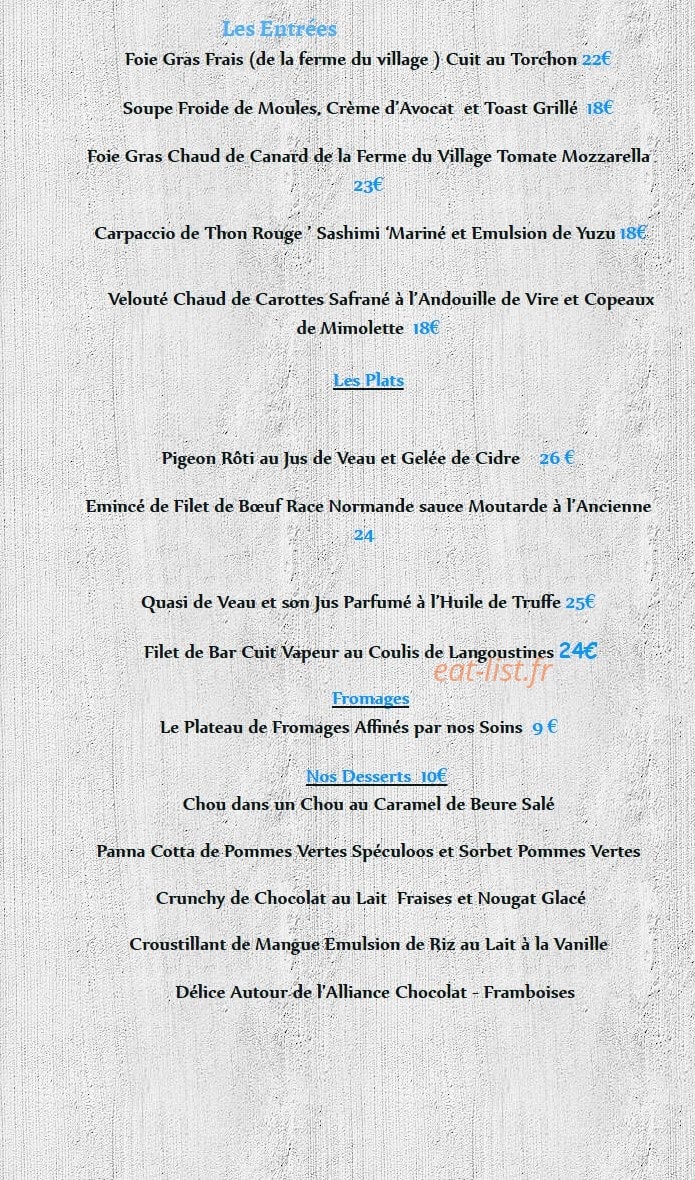 La Marmite — carte page 4