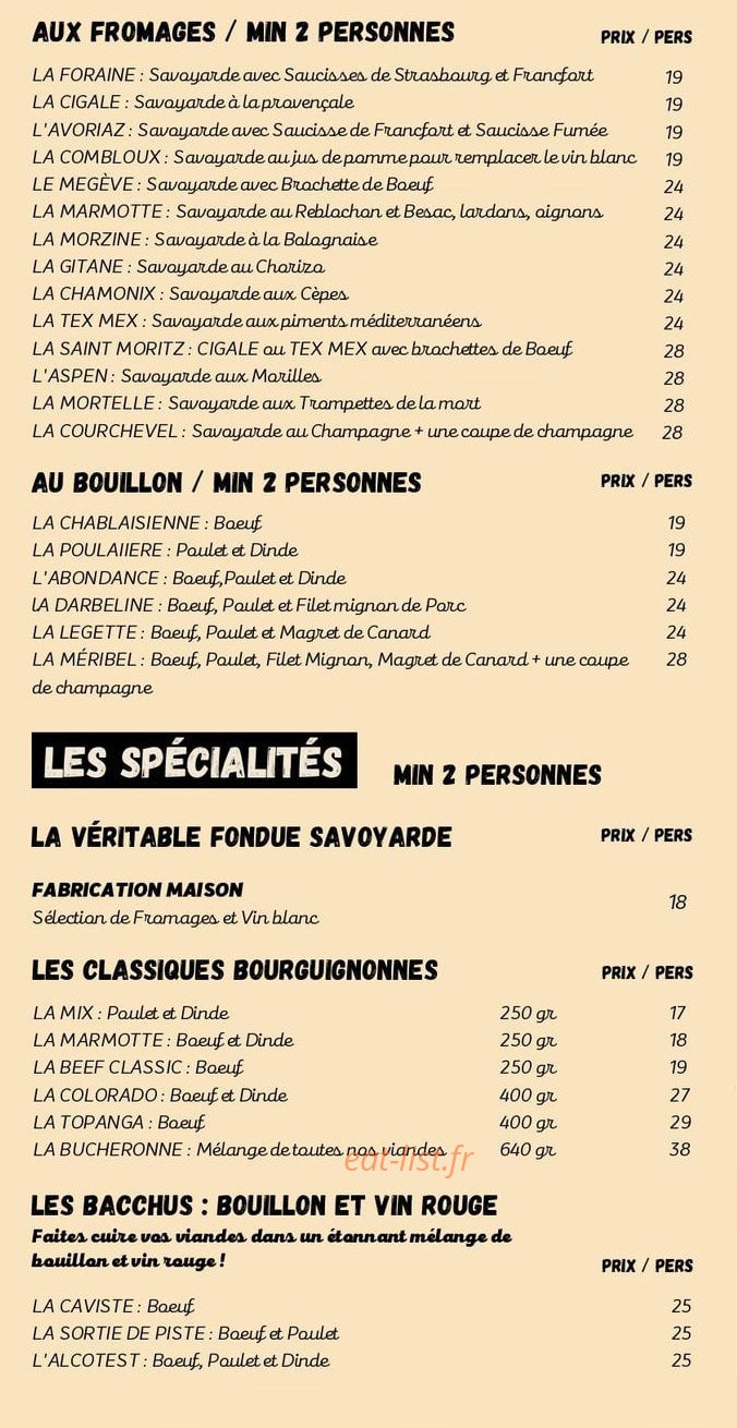 La Marmotte — carte page 2