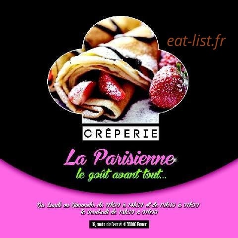 La Parisienne — carte page 1