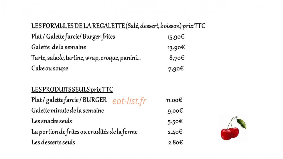 La Regalette — carte page 2