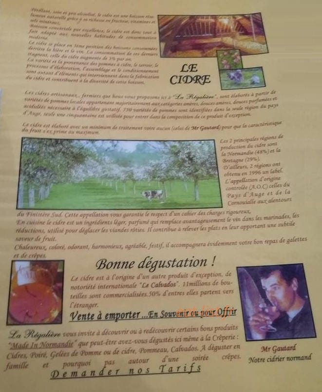 La Régalière — carte page 4