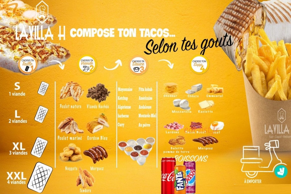 La Villa H — carte page 1