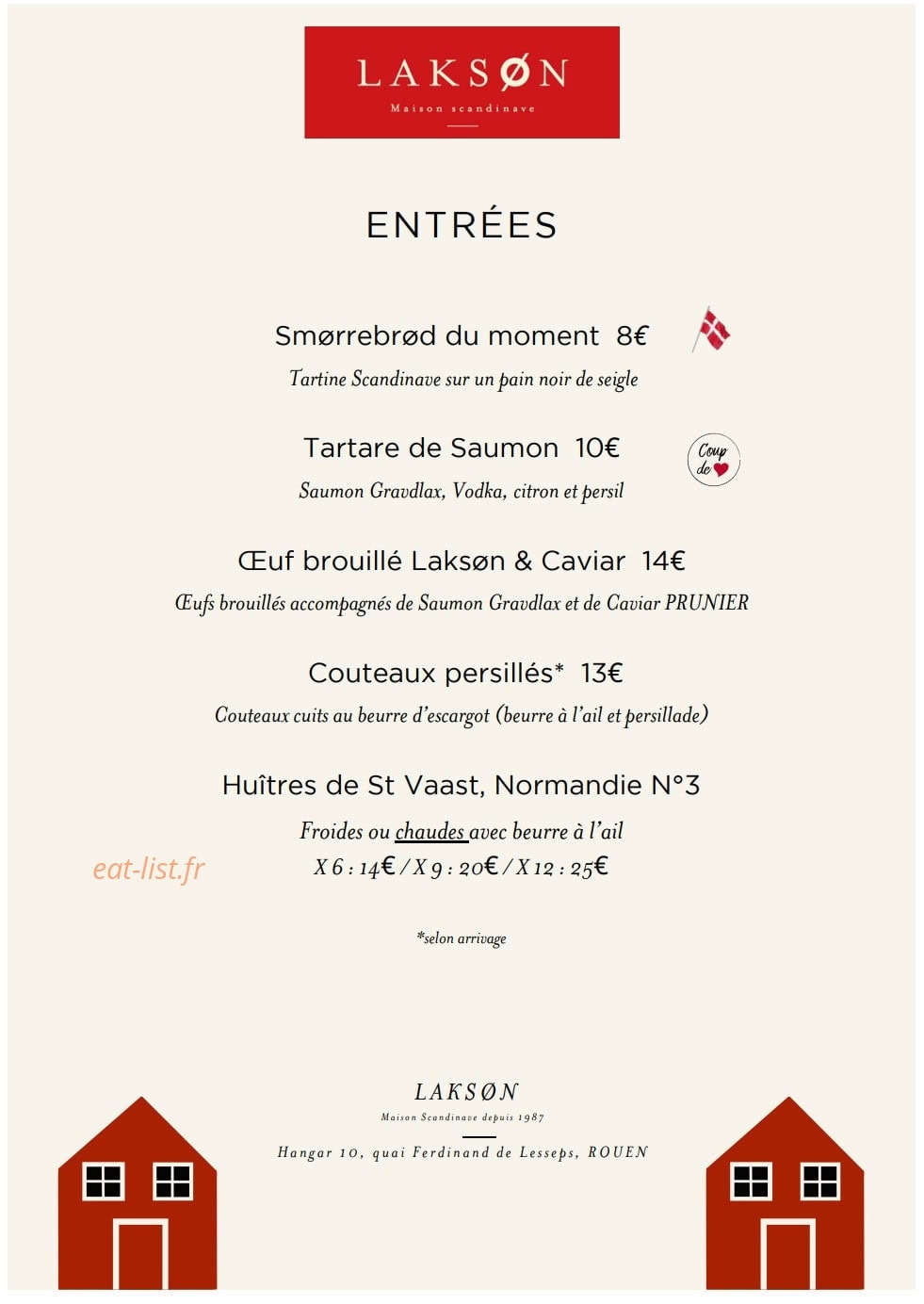 Laksøn — carte page 1