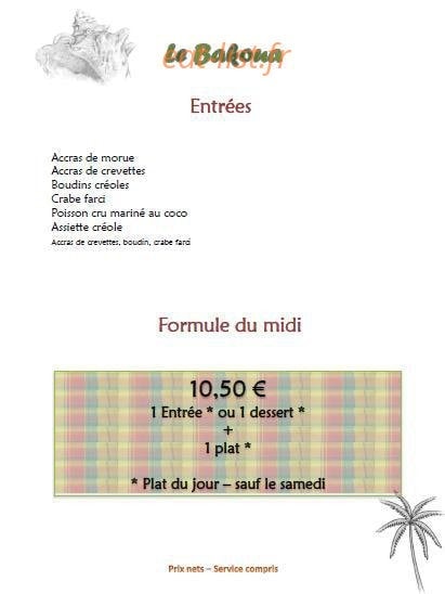 Le Bakoua — carte page 2