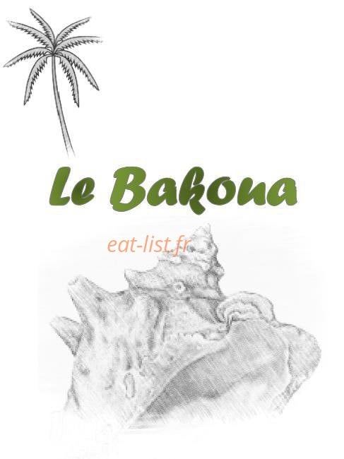 Le Bakoua — carte page 1