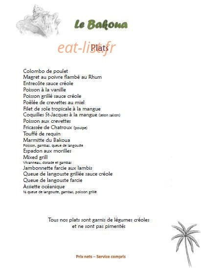Le Bakoua — carte page 3