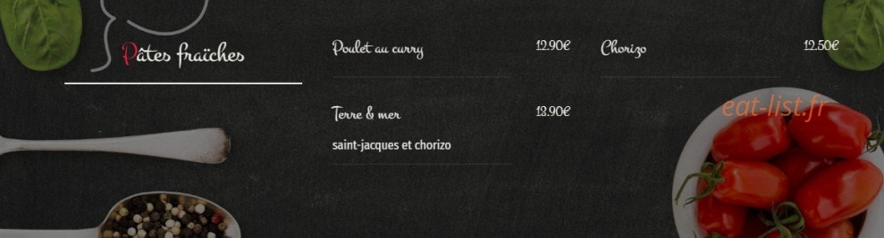 Le Bar Des Fleurs — carte page 6