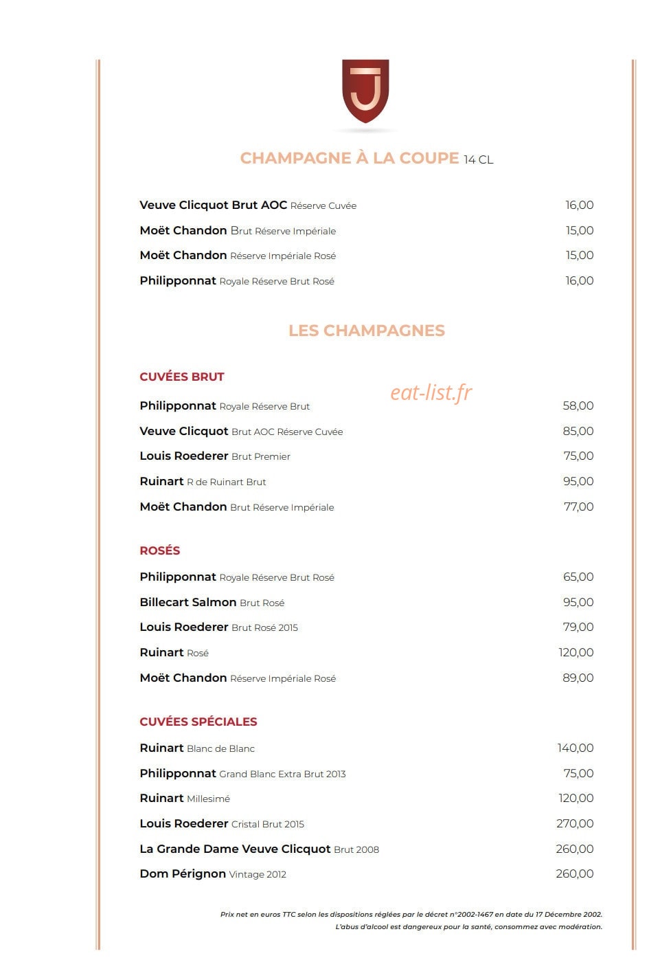 Le Jehanne — carte page 5