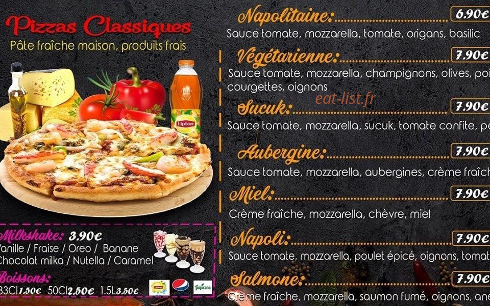Le napoli — carte page 1