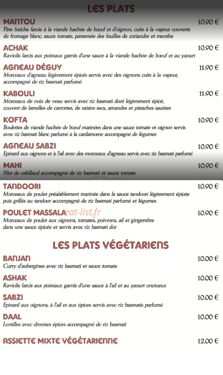 Le Nawaab — carte page 2