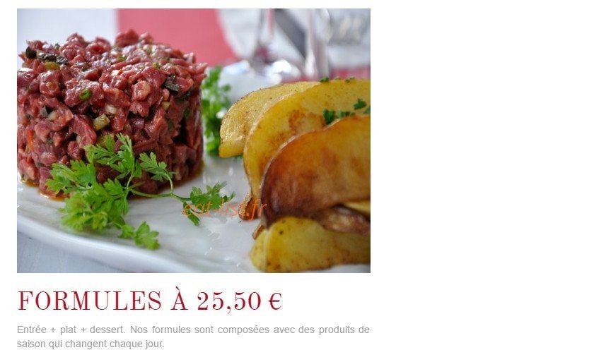 Le P'tit Zinc — carte page 5