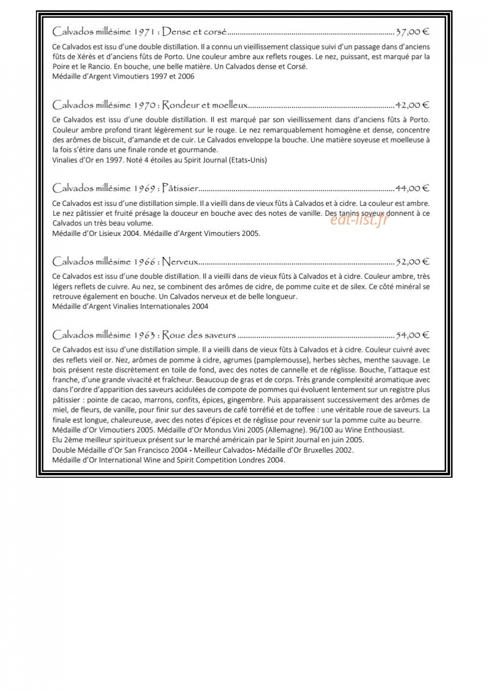 Le P'tit Zinc — carte page 11