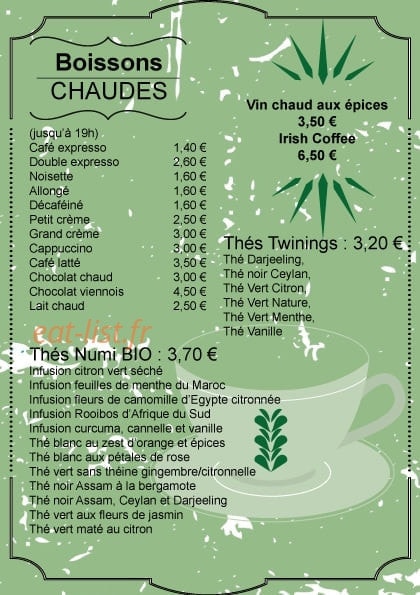 Le Rivoli — carte page 4