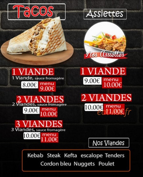 Le Safir — carte page 4