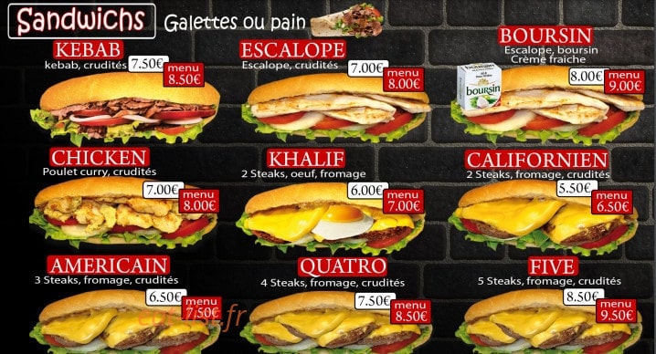Le Safir — carte page 1