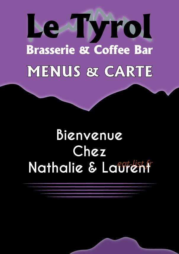Le Tyrol — carte page 1
