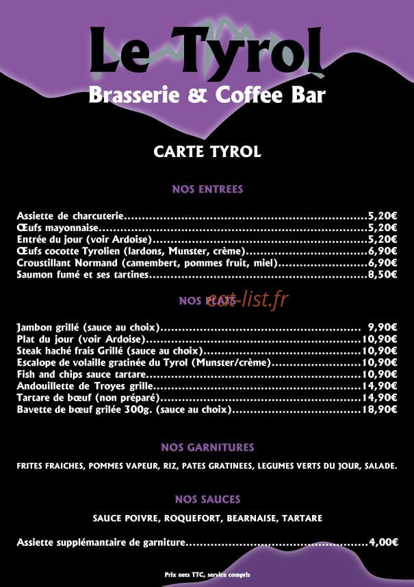 Le Tyrol — carte page 2