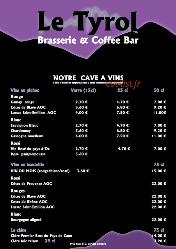 Le Tyrol — carte page 9