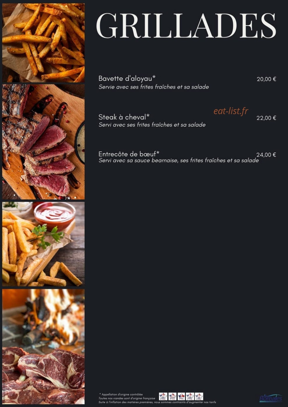 Les Boréales — carte page 5
