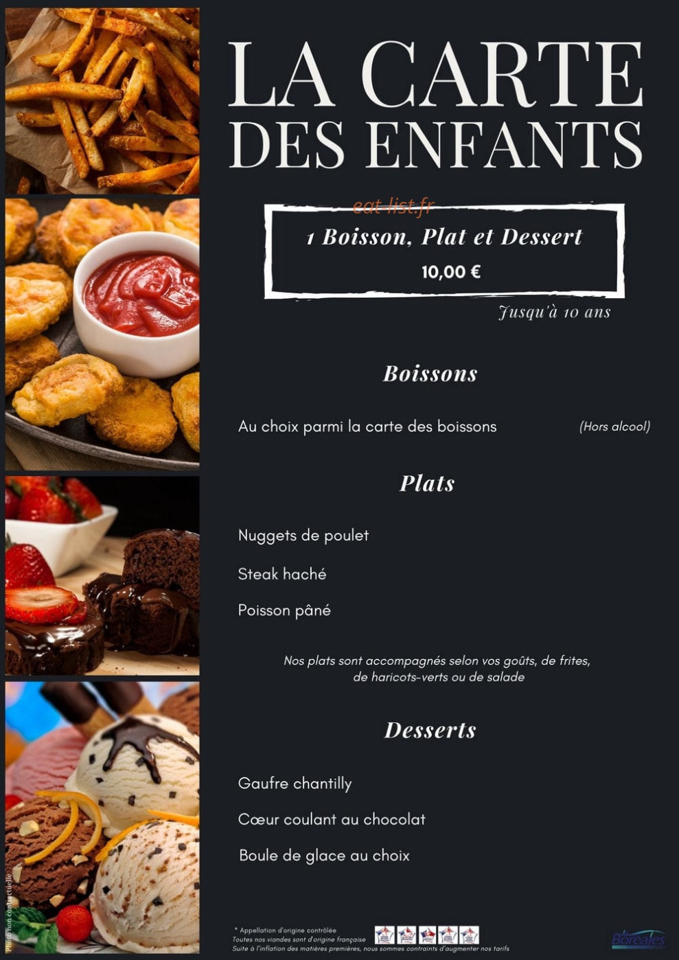 Les Boréales — carte page 3