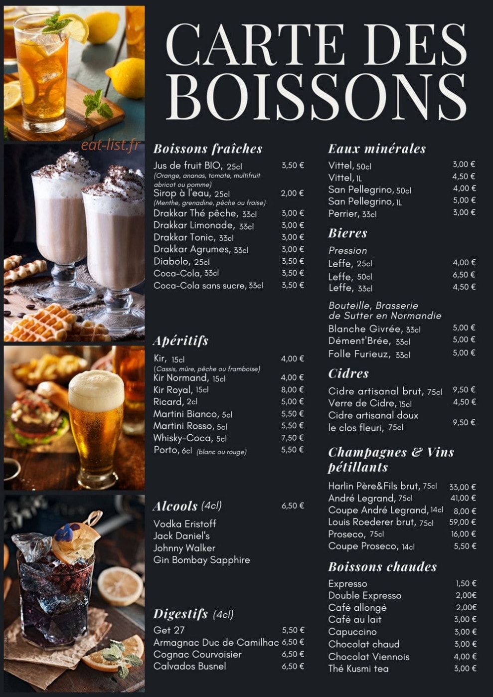 Les Boréales — carte page 6