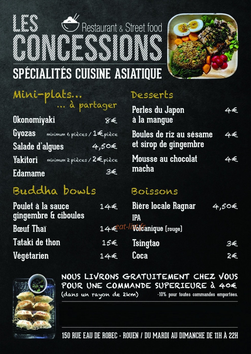 Les Concessions — carte page 1