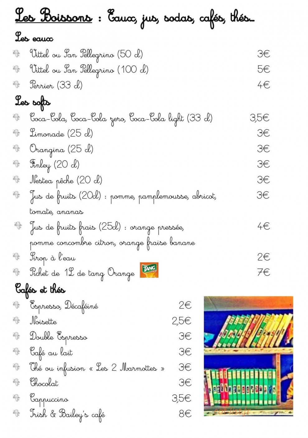 Les Fils à Maman — carte page 11