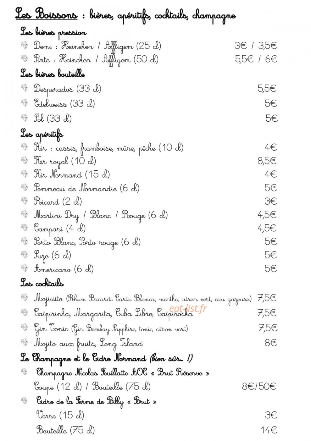 Les Fils à Maman — carte page 12