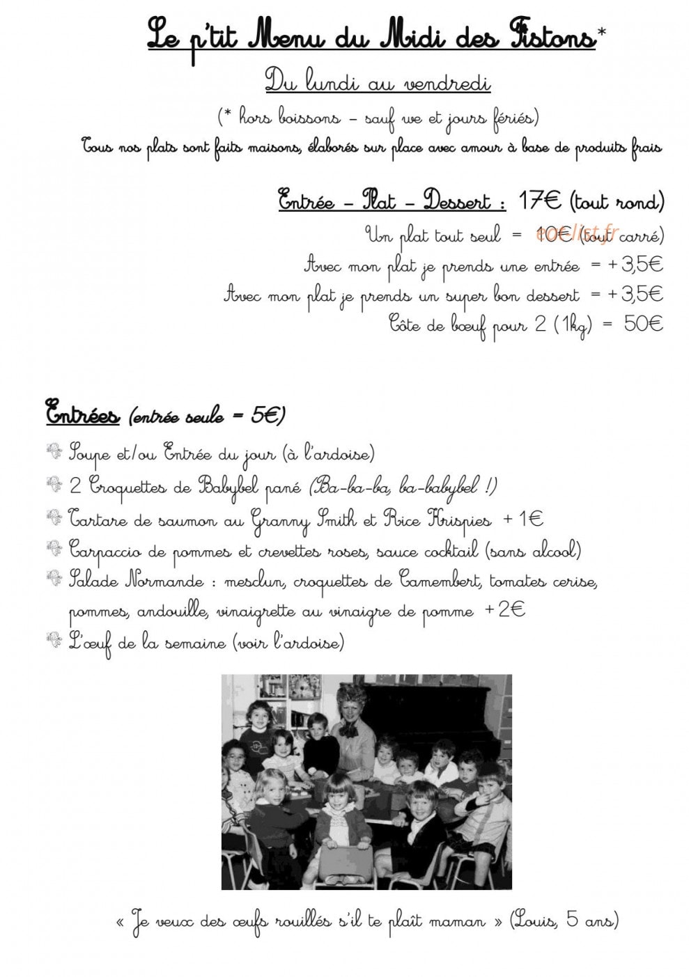 Les Fils à Maman — carte page 4