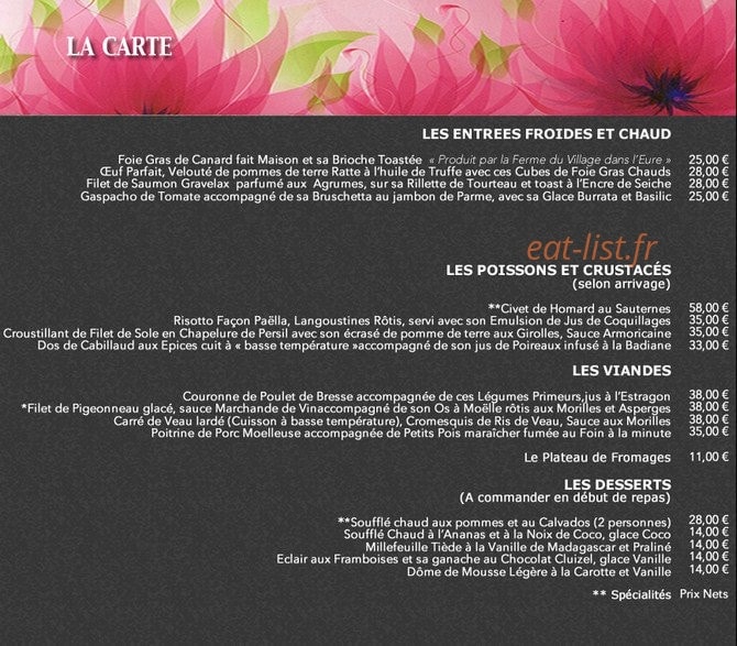Les Nympheas — carte page 6