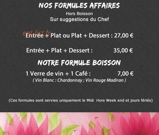 Les Nympheas — carte page 1