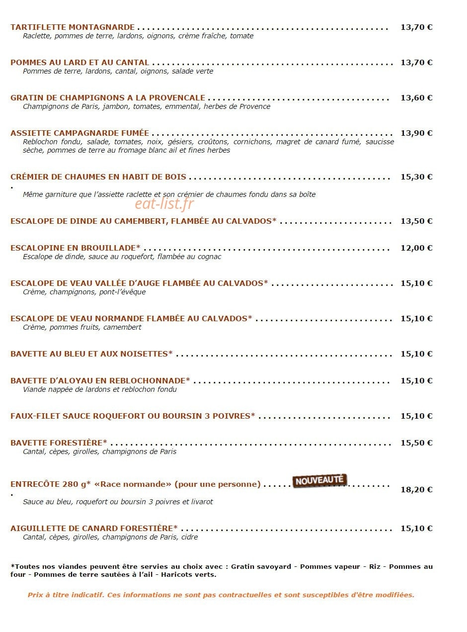 Maitre Corbeau — carte page 6